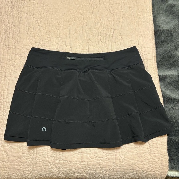 Black Athletic Skort - Picture 2 of 2